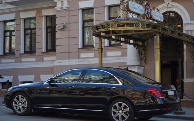 Mercedes-Benz S-class W222 чёрный