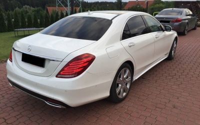 Mercedes-Benz S-class W222 белый