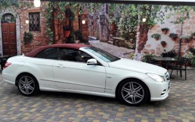 Мерседес Е кабрио