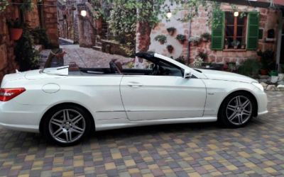 Мерседес Е кабрио