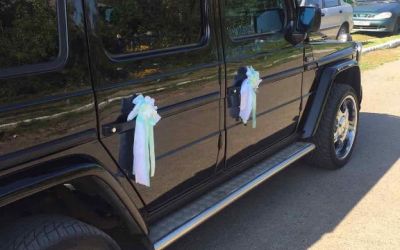 Мерседес Кубик чёрный 2000 г