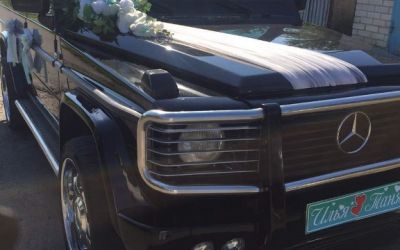 Мерседес Кубик чёрный 2000 г