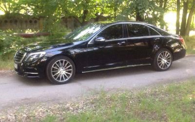 Mercedes-Benz S-class W222 чёрный