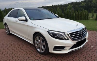 Mercedes-Benz S-class W222 белый