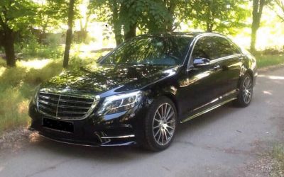 Mercedes-Benz S-class W222 чёрный
